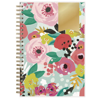 Blue Sky® Day Designer "Secret Garden Mint" Academic Year Weekly/Monthly Notes Planner, 8 x 5, 12-Month (July to June): 2024-2025 (BLS137900)