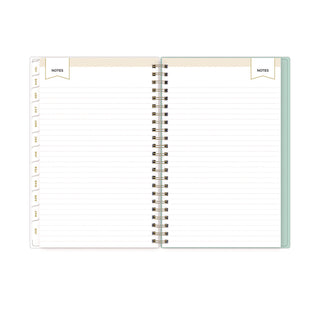 Blue Sky® Day Designer "Secret Garden Mint" Academic Year Weekly/Monthly Notes Planner, 8 x 5, 12-Month (July to June): 2024-2025 (BLS137900)