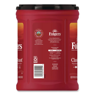 Folgers® Classic Roast Ground Coffee, Classic Roast, 40.3 oz Canister (FOL30419EA)