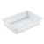 Rubbermaid® Commercial Food/Tote Boxes, 8.5 gal, 26 x 18 x 6, White, Plastic (3508WH)