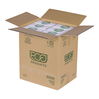 Eco-Products® 7.75" Clear Unwrapped Straw - Case, 400/PK, 24 PK/CT (ECPEP-ST710)