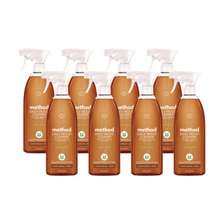 Method® Wood for Good Daily Clean, 28 oz Spray Bottle, 8/Carton (MTH01182CT)
