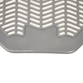 Impact® Disposable Urinal Floor Mat, Nonslip, Green Apple Scent, Gray, 6/Carton (IMP1525)