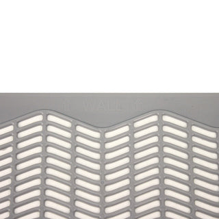 Impact® Disposable Urinal Floor Mat, Nonslip, Green Apple Scent, Gray, 6/Carton (IMP1525)