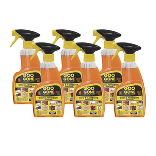 Goo Gone® Spray Gel Cleaner, Citrus Scent, 12 oz Spray Bottle, 6/Carton (WMN2096)