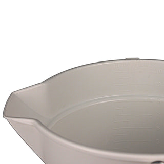 Impact® Deluxe Heavy-Duty Bucket, Gray, Polypropylene, 10qt, 10 5/8dia x 10 1/4h (IMP5510)