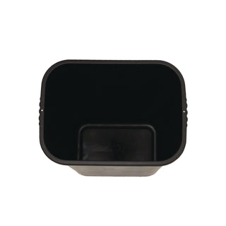 Impact® Soft-Sided Wastebasket, Rectangular, Polyethylene, 41 qt, Black (IMP77035)