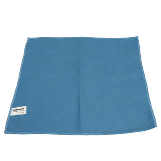 Impact® Lightweight Microfiber Cloths, 16 x 16, Blue, 12/Pack, 18 Packs/Carton (IMPLFK100)