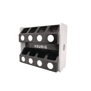 Keurig® Premium K-Cup Pod Storage Rack 8-Sleeve, 16 x 21 x 18, Black (GMT7662)