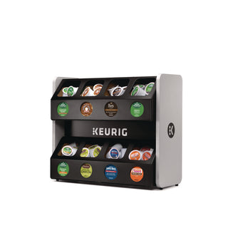 Keurig® Premium K-Cup Pod Storage Rack 8-Sleeve, 16 x 21 x 18, Black (GMT7662)