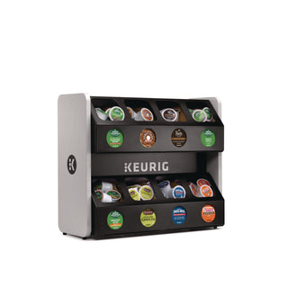 Keurig® Premium K-Cup Pod Storage Rack 8-Sleeve, 16 x 21 x 18, Black (GMT7662)