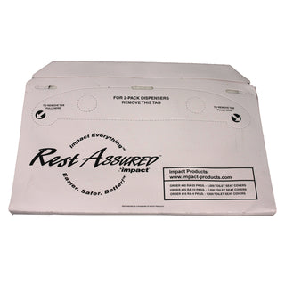 Impact® Rest Assured Seat Covers, 250/Pack, 20 Packs/Carton (IMP25177673)