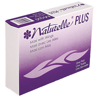 Impact® Naturelle Maxi Pads Plus, #4 with Wings, 250 Individually Wrapped/Carton (IMP25189973)