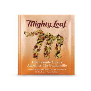Mighty Leaf® Tea Whole Leaf Tea Pouches, Chamomile Citrus, 15/Box (PEE510136)