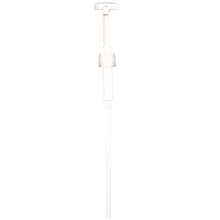 Impact® Economy Plastic Dispensing Pump with Senior Rieke Adapter for 5-gal Pails and 38 mm Screwcap for 1 gal Jugs, White (IMP904AEA)