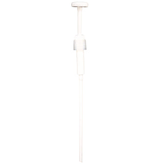 Impact® Economy Plastic Dispensing Pump with Senior Rieke Adapter for 5-gal Pails and 38 mm Screwcap for 1 gal Jugs, White (IMP904AEA)