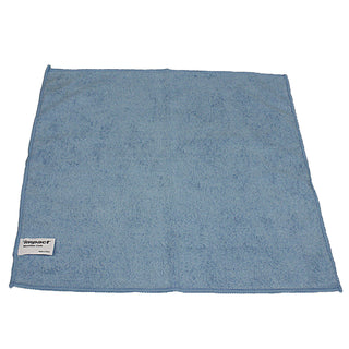 Impact® Lightweight Microfiber Cloths, 16 x 16, Blue, 240/Carton (IMPLFK501)