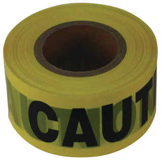Impact® Site Safety Barrier Tape, "Caution" Text, 3" x 1000ft, Yellow/Black (IMP7328)