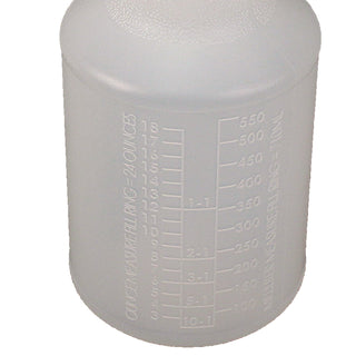 Impact® Plastic Bottles with Graduations, 24 oz, Clear, 24/Carton (IMP5024WG2491)