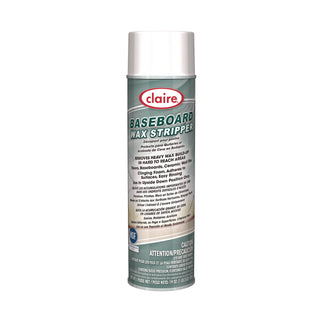 Claire® Baseboard Wax Stripper, Pine Scent, 19 oz Aerosol Spray, 12/Carton (CGC856)
