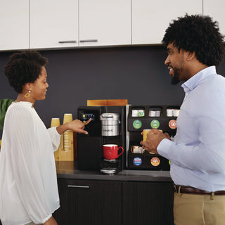 Keurig® Premium K-Cup Pod Storage Rack 8-Sleeve, 16 x 21 x 18, Black (GMT7662)