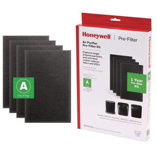 Honeywell Pre-Cut Carbon Pre-Filter, Box of 4 Filters (HWLHRFA100)