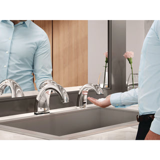 Rubbermaid® Commercial One Shot Soap Dispenser - Touch Free, Foam, 11 x 14 x 3.5, Chrome (RCP1938171)