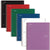 Five Star® Wirebound Notebook, 3 Subjects, College Rule, Assorted Color Covers, 11 x 8.5, 150 Sheets (MEA06210)