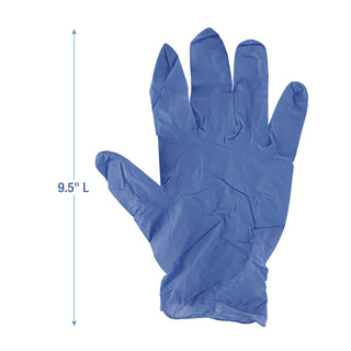 Boardwalk® Disposable General-Purpose Nitrile Gloves, Small, Blue, 4 mil, 1,000/Carton (BWK380SCTA)