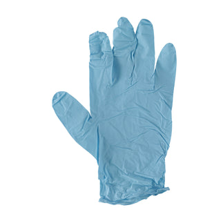 Boardwalk® Disposable Examination Nitrile Gloves, Small, Blue, 5 mil, 100/Box (BWK382SBXA)