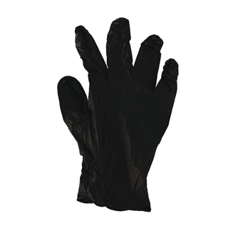 Boardwalk® Disposable General-Purpose Powder-Free Nitrile Gloves, Large, Black, 4.4 mil, 100/Box (BWK396LBXA)