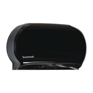 Boardwalk® Jumbo Twin Toilet Tissue Dispenser, 20.25 x 6 x 12.25, Black (BWK1529)
