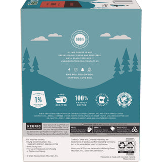 Caribou Coffee® Caramel Hideaway K-Cups, Mild Roast, 24/Box (GMT6996) (GMT6996)