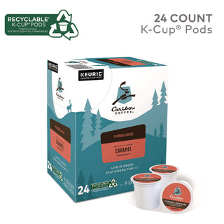 Caribou Coffee® Caramel Hideaway K-Cups, Mild Roast, 24/Box (GMT6996) (GMT6996)