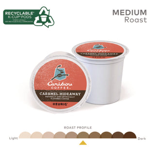 Caribou Coffee® Caramel Hideaway K-Cups, Mild Roast, 24/Box (GMT6996) (GMT6996)