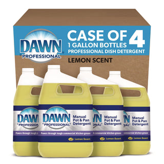 Dawn® Professional Manual Pot & Pan Detergent Concentrate, Lemon Scent Concentrate, 1 Gallon Bottle, 4/Case (PGC57444)