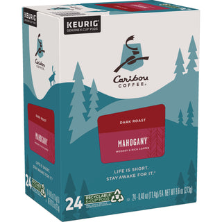 Caribou Coffee® Mahogany Coffee K-Cups, 24/ Box (GMT6990)