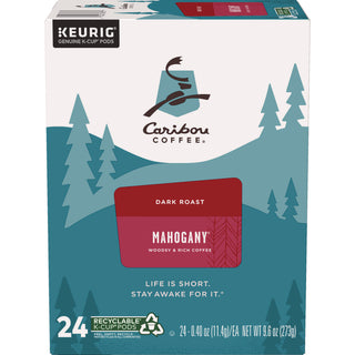 Caribou Coffee® Mahogany Coffee K-Cups, 24/ Box (GMT6990)