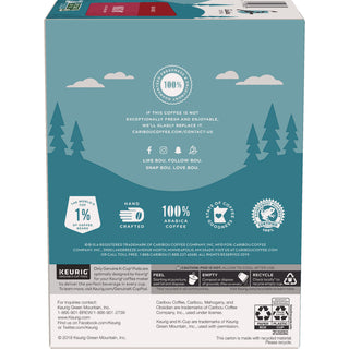 Caribou Coffee® Mahogany Coffee K-Cups, 24/ Box (GMT6990)