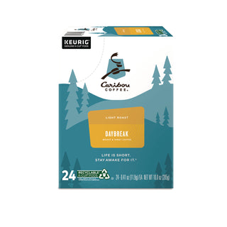 Caribou Coffee® Daybreak Morning Blend Coffee K-Cups, 24/Box (GMT6994)