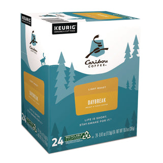 Caribou Coffee® Daybreak Morning Blend Coffee K-Cups, 24/Box (GMT6994)