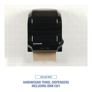 Boardwalk® Hardwound Paper Towels, Nonperforated, 1-Ply, 8" x 800 ft, Natural, 6 Rolls/Carton (6256BW)
