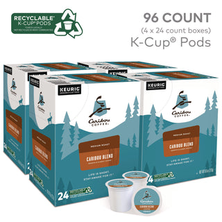 Caribou Coffee® Caribou Blend Coffee K-Cups, 96/Carton (GMT6992CT)