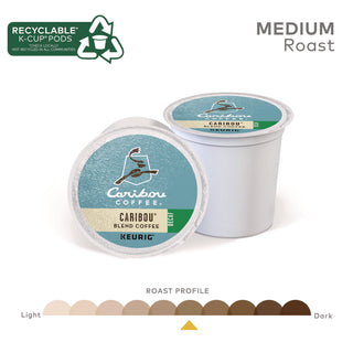Caribou Coffee® Caribou Blend Decaf Coffee K-Cups, 24/Box (GMT6995)