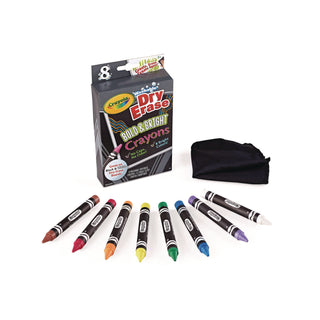 Crayola® Dry Erase Crayons, Washable, Nontoxic, Assorted (CYO985202)