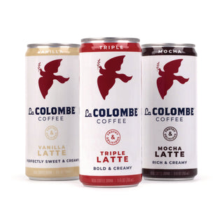 La Colombe® Draft Latte Cold Brew, Assorted Flavors, 9 oz Can, 12/Carton (GRR22002272)