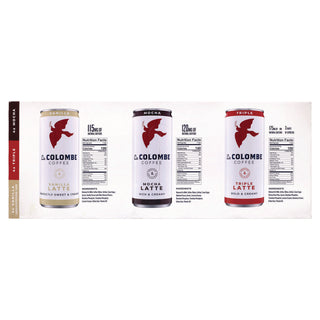 La Colombe® Draft Latte Cold Brew, Assorted Flavors, 9 oz Can, 12/Carton (GRR22002272)