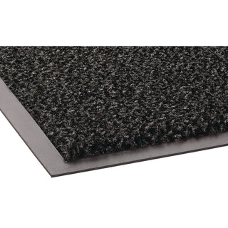 Crown Dust-Star Microfiber Wiper Mat, 36 x 120, Charcoal (CWNDS0310CH)