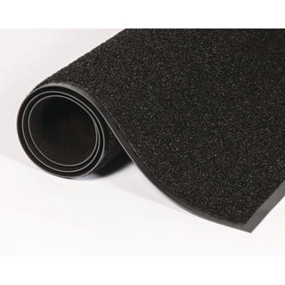 Crown Jasper Indoor/Outdoor Scraper Mat, 36 x 60, Black (CWNJS0035BK)
