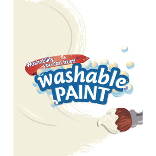 Crayola® Washable Paint, White, 16 oz (CYO542016053)